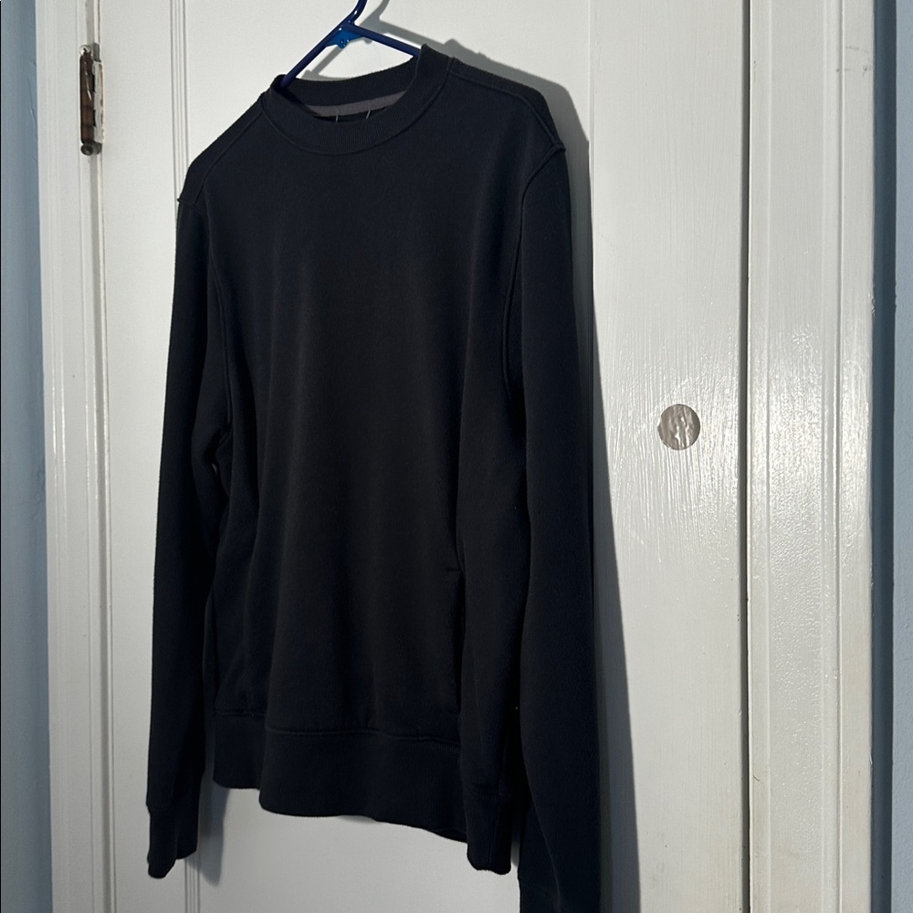 All in Motion Charcoal Crewneck Top
